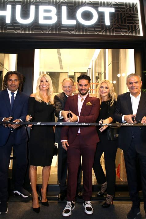 Hublot Celebrates Opening of First Boutique in Athens.